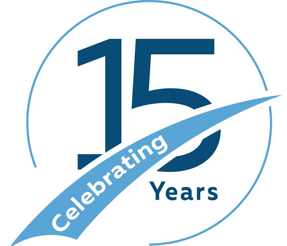 15 year anniversary icon